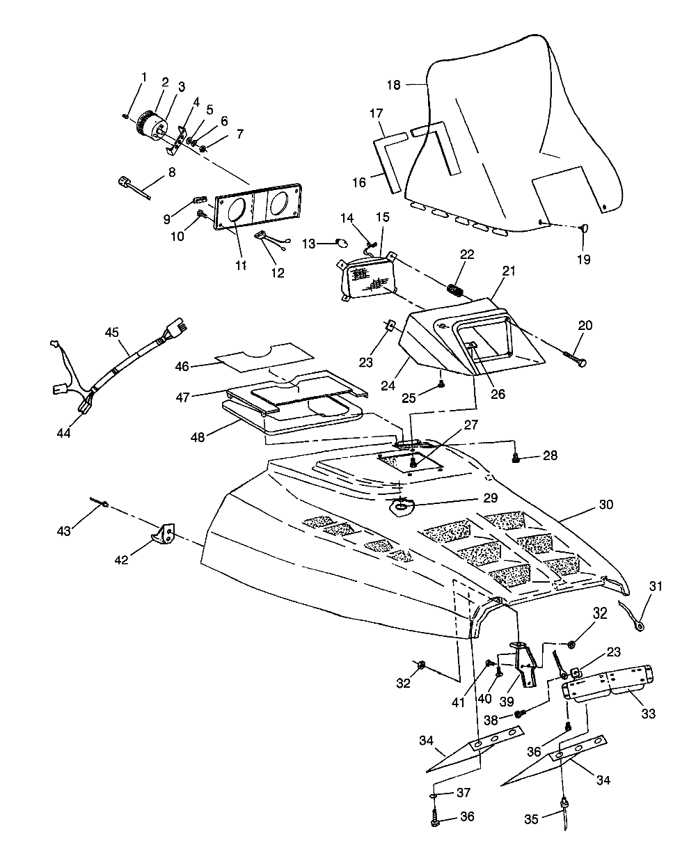Details about Polaris WINDSHIELD SMOKE STD 5431144 New OEM